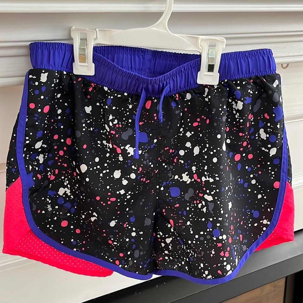 Under Armour Paint Splatter Athletic Shorts